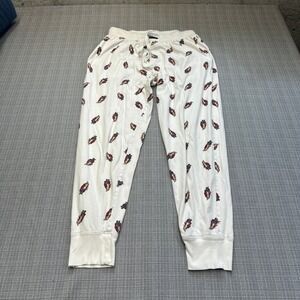Polo Ralph Lauren Bear Print Pajama Pants Womens Medium Lounge Preppy Cozy